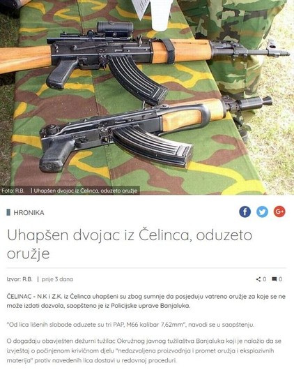 Bosnia-and-Herzegovina-avmp/Firearms-seizure