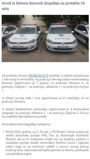 Bosnia-and-Herzegovina-avmp/Gas-station-robbbery