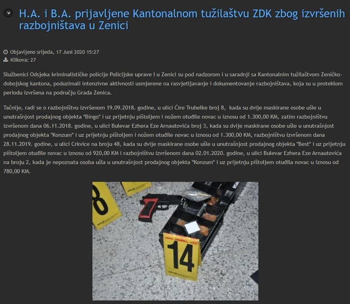 Bosnia-and-Herzegovina-avmp/H.A.-i-B.A.-prijavljene-Kantonalnom-tuzilastvu-ZDK-zbog-izvrse