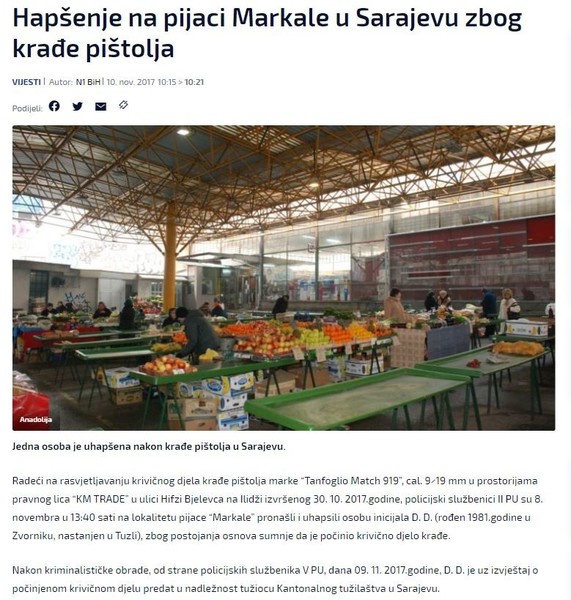 Bosnia-and-Herzegovina-avmp/Hapsenje-na-pijaci-Markale-u-Sarajevu-zbog-krade-pistolja