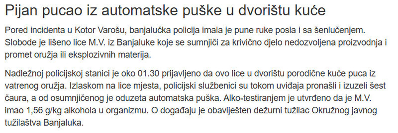 Bosnia-and-Herzegovina-avmp/Hapsenje-u-Kotor-Varosu-Pistoljem-usmrtio-ovcu_2