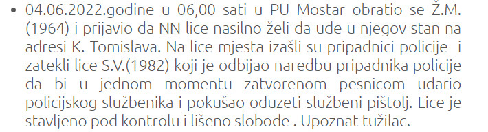 Bosnia-and-Herzegovina-avmp/Incident-u-Mostaru