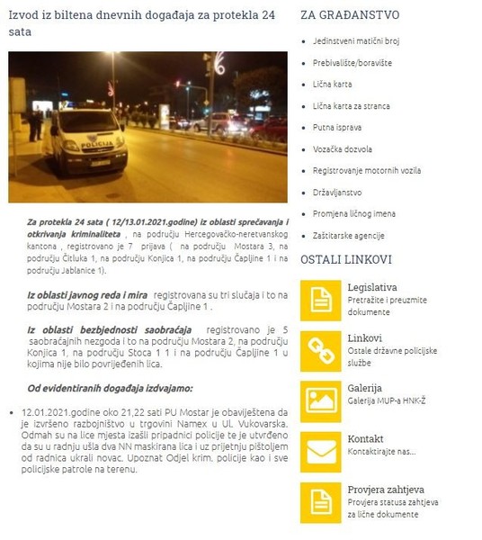 Bosnia-and-Herzegovina-avmp/Izvod-iz-biltena-dnevnih-dogadaja-za-12.01_-MUP-HNK-Z