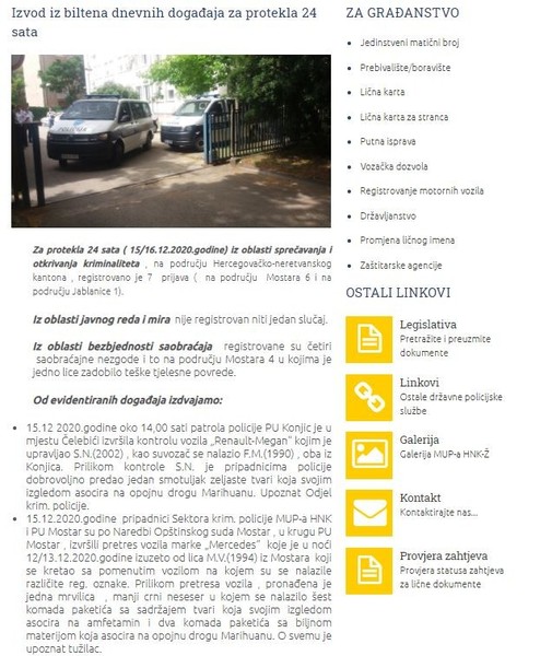 Bosnia-and-Herzegovina-avmp/Izvod-iz-biltena-dnevnih-dogadaja-za-15.12-_-MUP-HNK-Z