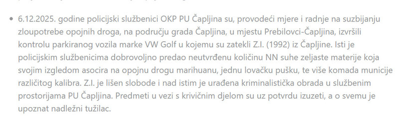 Bosnia-and-Herzegovina-avmp/Izvod-iz-biltena-dnevnih-dogadaja-za-protekli-vikend--MUP-HNK_10