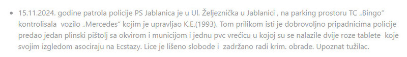 Bosnia-and-Herzegovina-avmp/Izvod-iz-biltena-dnevnih-dogadaja-za-protekli-vikend--MUP-HNK_1