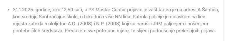 Bosnia-and-Herzegovina-avmp/Izvod-iz-biltena-dnevnih-dogadaja-za-protekli-vikend--MUP-HNK_6