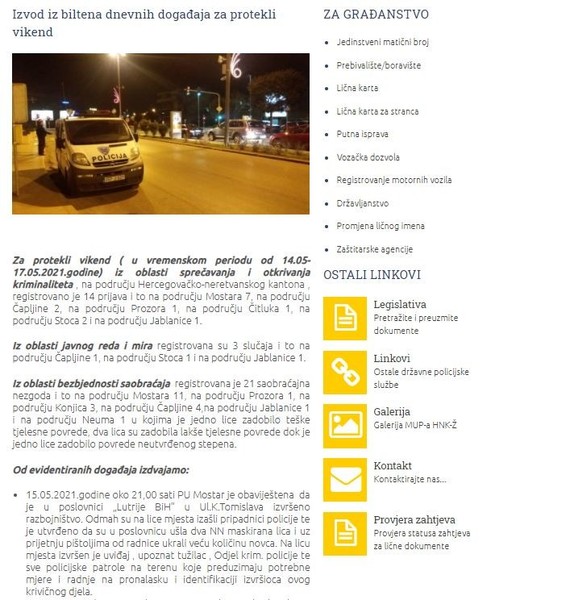 Bosnia-and-Herzegovina-avmp/Izvod-iz-biltena-dnevnih-dogadaja-za-protekli-vikend-_-MUP-HNK_12