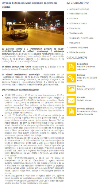 Bosnia-and-Herzegovina-avmp/Izvod-iz-biltena-dnevnih-dogadaja-za-protekli-vikend-_-MUP-HNK_22