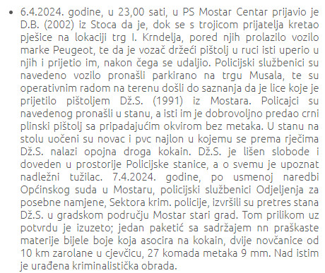 Bosnia-and-Herzegovina-avmp/Izvod-iz-biltena-dnevnih-dogadaja-za-protekli-vikend-_-MUP-HNK_23