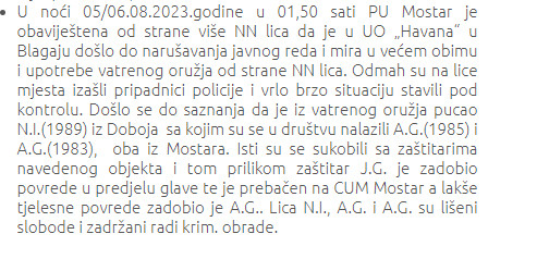 Bosnia-and-Herzegovina-avmp/Izvod-iz-biltena-dnevnih-dogadaja-za-protekli-vikend-_-MUP-HN_34