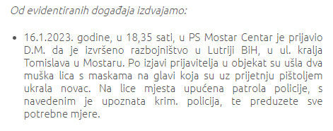 Bosnia-and-Herzegovina-avmp/Izvod-iz-biltena-dnevnih-dogadjaja-za-protekla-24-sata_3