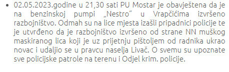 Bosnia-and-Herzegovina-avmp/Izvod-iz-biltena-dnevnih-dogadjaja_2