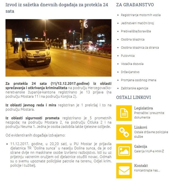 Bosnia-and-Herzegovina-avmp/Izvod-iz-sazetka-dnevnih-dogadaja-za-protekla-24-sata-_-MUP-HN