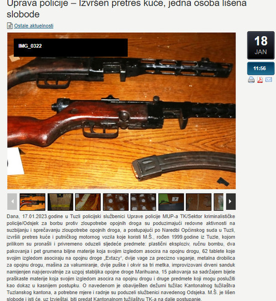 Bosnia-and-Herzegovina-avmp/Izvrsen-pretres-kuce-jedna-osoba-lisena-slobode