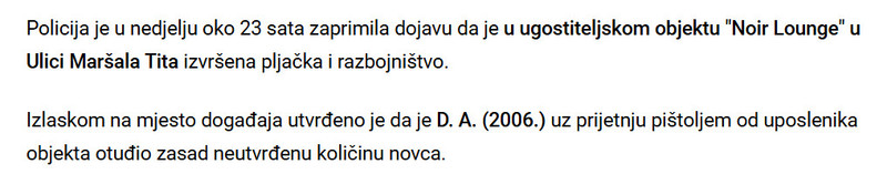 Bosnia-and-Herzegovina-avmp/Konjic-Prijetio-plinskim-pistoljem-pa-opljackao-ugostiteljski-objekat_2