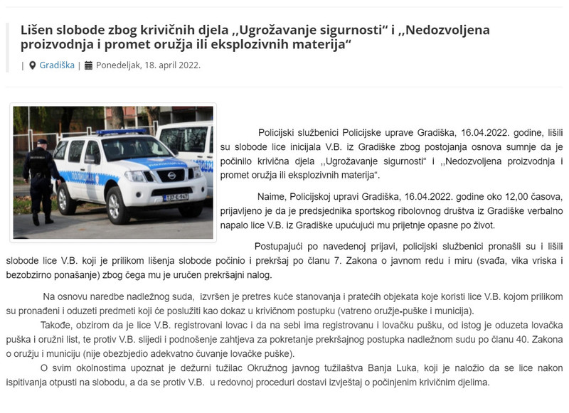 Bosnia-and-Herzegovina-avmp/Lisen-slobode-zbog-krivicnih-djela-Ugrozavanje-sigurnosti-i-Ne_1