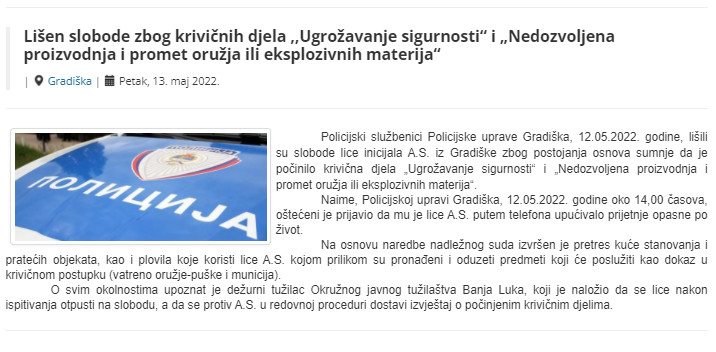 Bosnia-and-Herzegovina-avmp/Lisen-slobode-zbog-krivicnih-djela-Ugrozavanje-sigurnosti-i-Ne_2