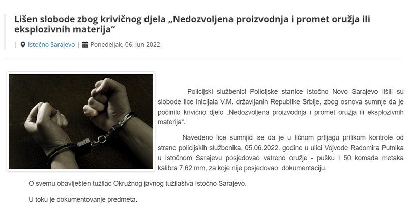 Bosnia-and-Herzegovina-avmp/Lisen-slobode-zbog-krivicnog-djela-Nedozvoljena-proizvodnja-i-_4