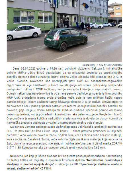 Bosnia-and-Herzegovina-avmp/Lisen-slobode-zbog-narkotickih-sredstava