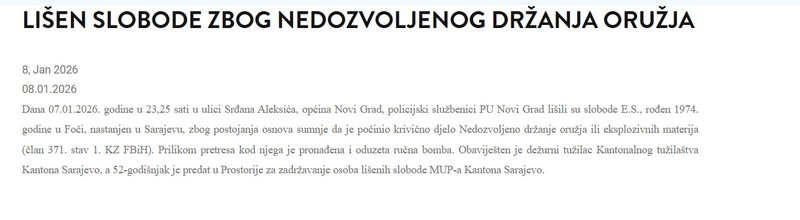 Bosnia-and-Herzegovina-avmp/Lisen-slobode-zbog-nedozvoljenog-drzanja-oruzja-_-Ministarstvo_3