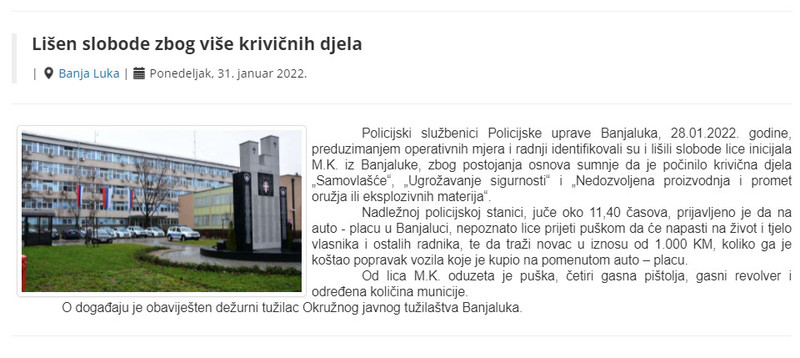 Bosnia-and-Herzegovina-avmp/Lisen-slobode-zbog-vise-krivicnih-djela