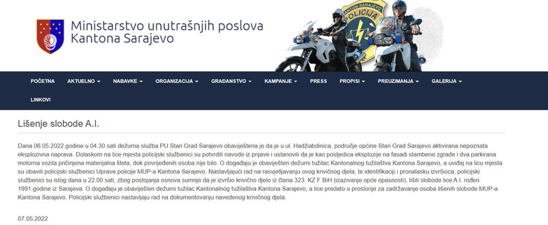 Bosnia-and-Herzegovina-avmp/Lisenje-slobode-A.I.-_-MUP