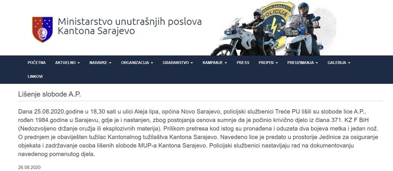Bosnia-and-Herzegovina-avmp/Lisenje-slobode-A.P.-_-MUP