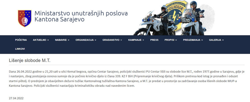 Bosnia-and-Herzegovina-avmp/Lisenje-slobode-M.T.-_-MUP