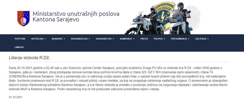 Bosnia-and-Herzegovina-avmp/Lisenje-slobode-R.Dz.-_-MUP