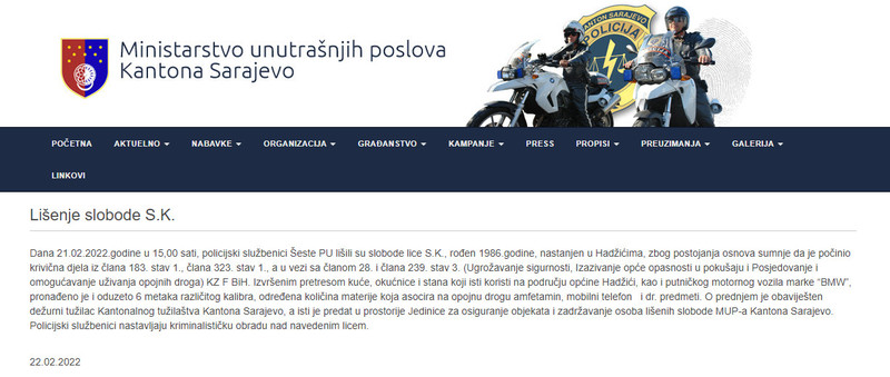 Bosnia-and-Herzegovina-avmp/Lisenje-slobode-S.K.-_-MUP