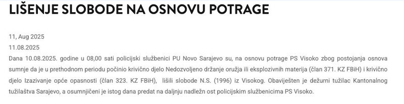 Bosnia-and-Herzegovina-avmp/Lisenje-slobode-na-osnovu-potrage-_-Ministarstvo-unutrasnjih-p
