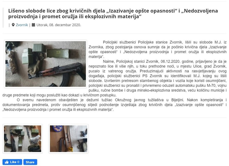 Bosnia-and-Herzegovina-avmp/Liseno-slobode-lice-zbog-krivicnih-djela-Izazivanje-opste-opas
