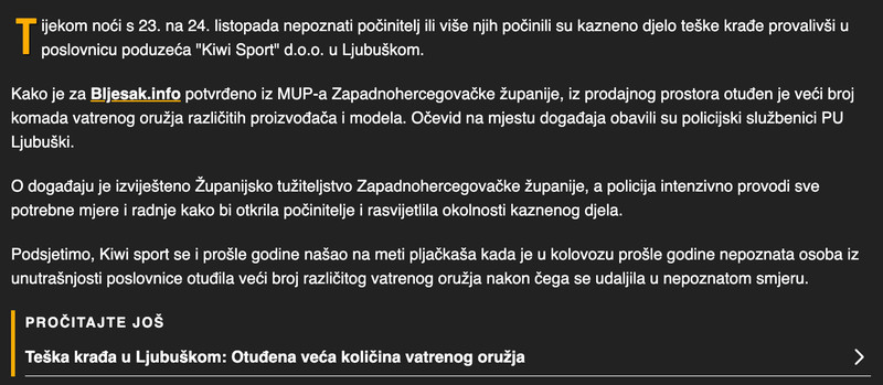 Bosnia-and-Herzegovina-avmp/Ljubuski_-Ukradeno-vise-komada-oruzja-iz-poslovnice1