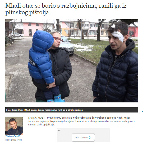 Bosnia-and-Herzegovina-avmp/Mladi-otac-se-borio-s-razbojnicima-ranili-ga-iz-plinskog-pisto