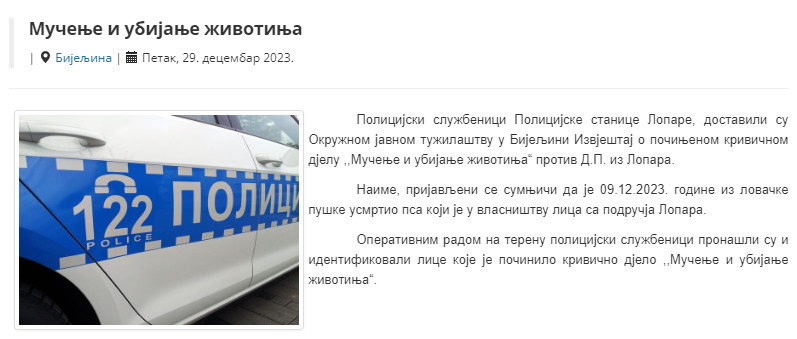 Bosnia-and-Herzegovina-avmp/Mucenje-i-ubijanje-zivotinja