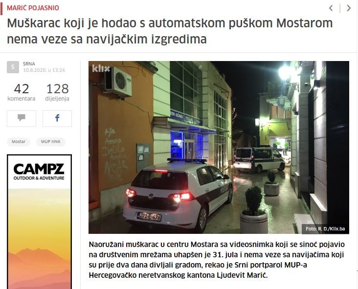 Bosnia-and-Herzegovina-avmp/Muskarac-koji-je-hodao-s-automatskom-puskom-Mostarom-nema-veze_1