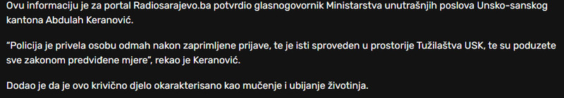 Bosnia-and-Herzegovina-avmp/Muskarac-usmrtio-psa-vatrenim-oruzjem-u-Cazinu--Crna-hronika-2