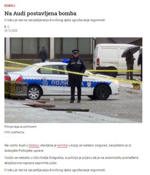 Bosnia-and-Herzegovina-avmp/Na-Audi-postavljena-bomba