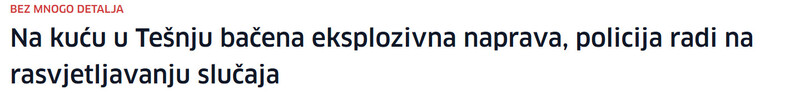Bosnia-and-Herzegovina-avmp/Na-kucu-u-Tesnju-bacena-eksplozivna-naprava-policija-radi-na-rasvjetljavanju-slucaja