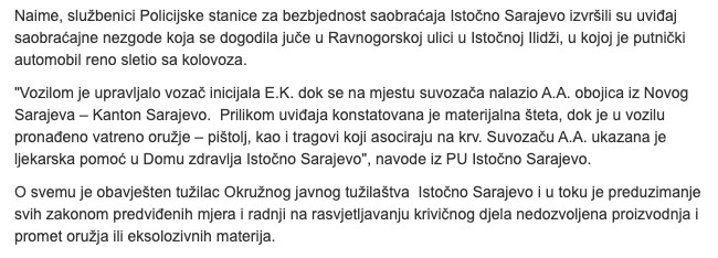 Bosnia-and-Herzegovina-avmp/Nakon-slijetanja-policija-u-autu-pronasla-pistolj-i-tragove-ko_1