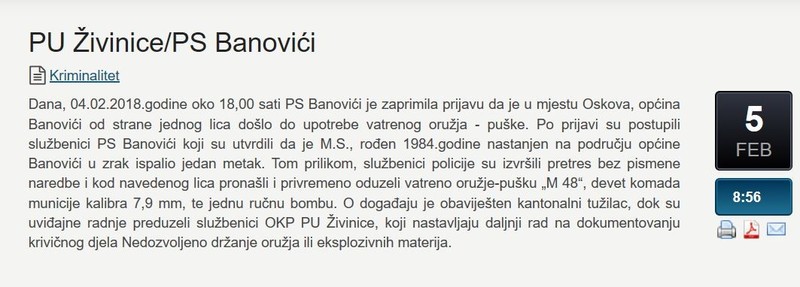 Bosnia-and-Herzegovina-avmp/Nedozvoljeno-drzanje-oruzja---Banovici