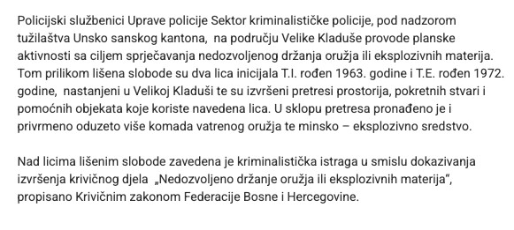 Bosnia-and-Herzegovina-avmp/Nedozvoljeno-drzanje-oruzja---VLADA-USK