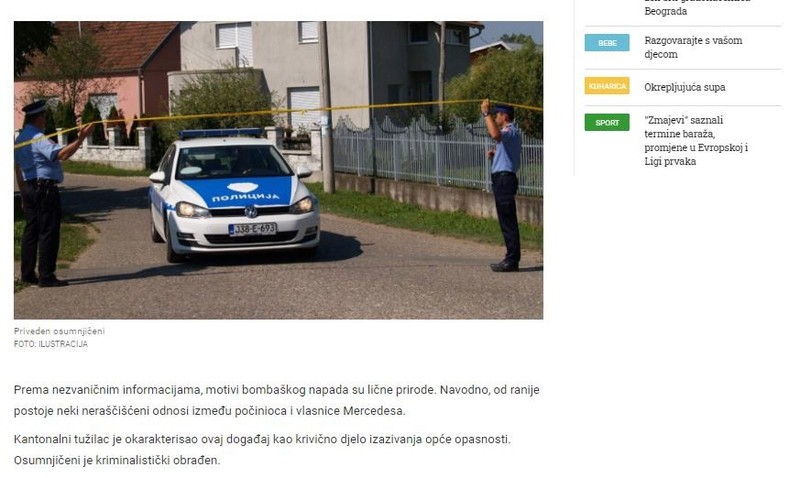 Bosnia-and-Herzegovina-avmp/Nerascisceni-odnosi_-Bacio-bombu-pod-Mercedes_2