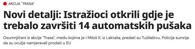 Bosnia-and-Herzegovina-avmp/Novi-detalji-Istrazioci-otkrili-gdje-je-trebalo-zavrsiti-14-automatskih-pusaka