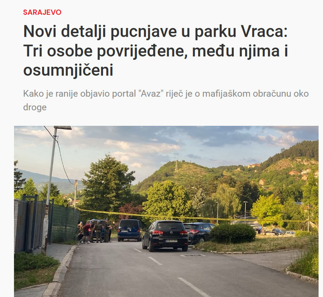 Bosnia-and-Herzegovina-avmp/Novi-detalji-pucnjave-u-parku-Vraca-Tri-osobe-povrijedene-medu-njima-i-osumnjiceni_1
