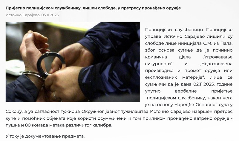 Bosnia-and-Herzegovina-avmp/Novost---Informisanje-javnosti---Ministarstvo-unutrasnjih-posl
