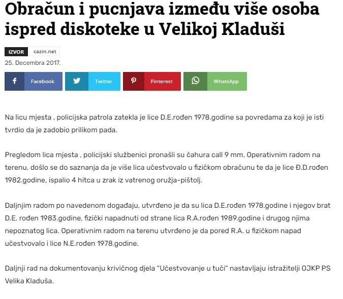 Bosnia-and-Herzegovina-avmp/Obracun-i-pucnjava-izmedu-vise-osoba-ispred-diskoteke-u-Veliko