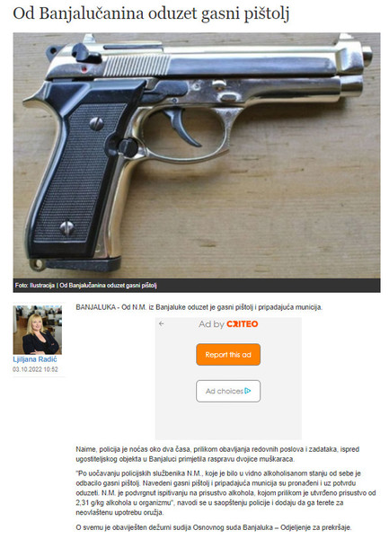 Bosnia-and-Herzegovina-avmp/Od-Banjalucanina-oduzet-gasni-pistolj