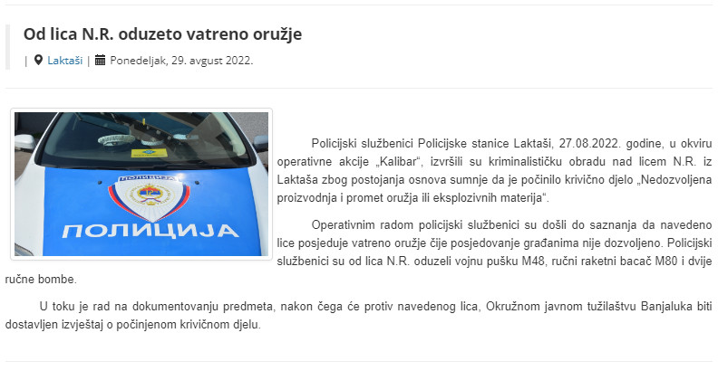 Bosnia-and-Herzegovina-avmp/Od-lica-N.R.-oduzeto-vatreno-oruzje